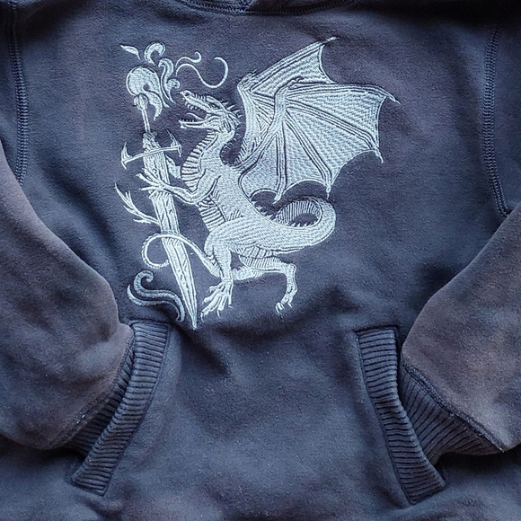 Gymboree dragon sweatshirt 5-6 years - Picture 14 of 16